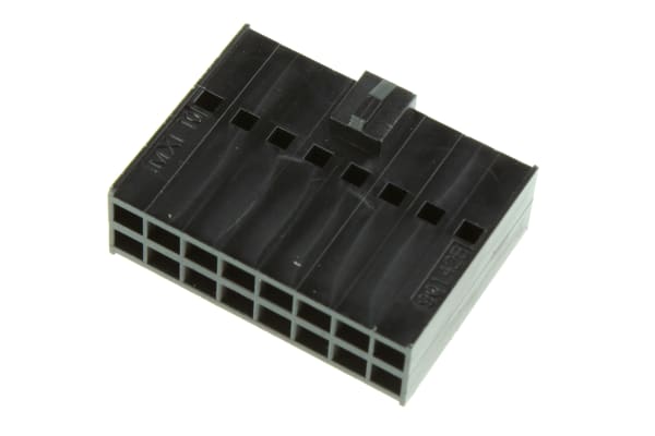 Product image for 16 way dual row housing