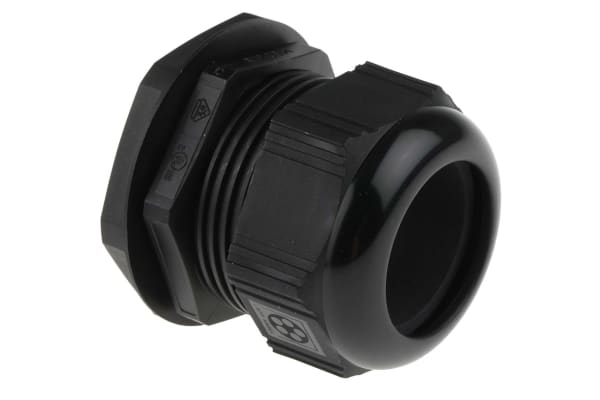 Product image for Cable gland, nylon, black, M50x1.5, IP68