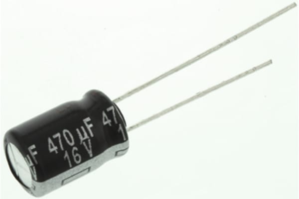 Product image for NHG MIN AL ELECTROLYTIC CAP,470UF 16V