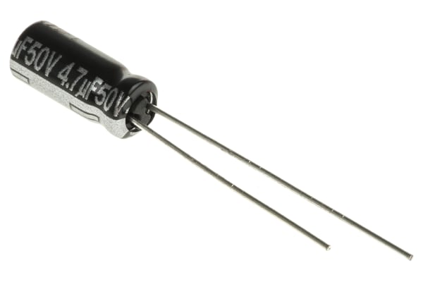 Product image for NHG MIN AL ELECTROLYTIC CAP,4.7UF 50V