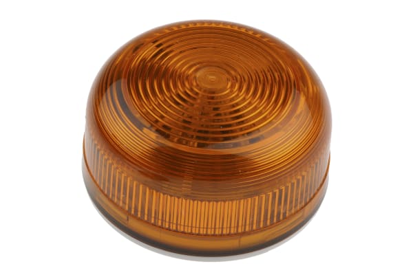 Product image for AMBER LOW PROFILE XENON BEACON,12/24VDC