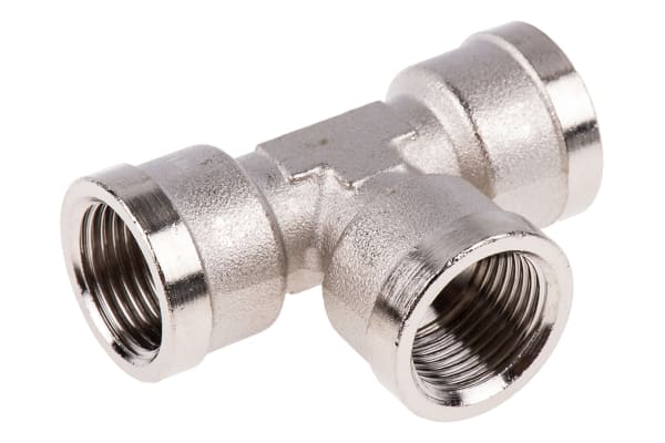 Product image for Female BSPP tee connector,G3/8