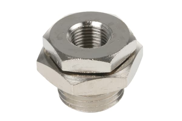 Product image for Female BSPP bulkhead connector,G1/8