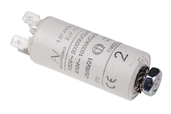 Product image for C274AC MOTOR RUN CAPACITOR,2UF 470VAC