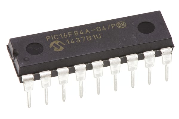 Product image for Microcontroller,PIC16F84A-04/P 4MHz