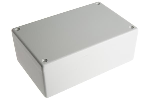 Product image for Grey HD ABS enclosure,167x107x65mm