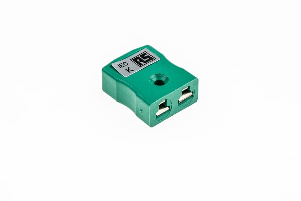 Product image for Type K Green miniature quick wire socket