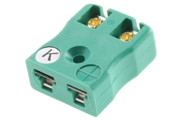 Product image for Type K Green miniature PCB socket