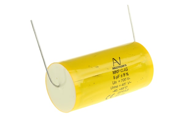 Product image for C4C AXIAL POLYPROP CAP,5UF 700V