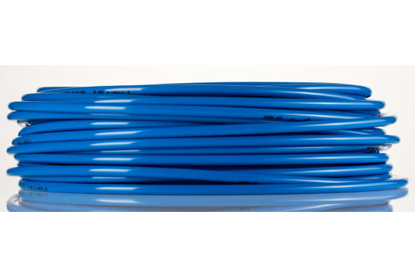 Product image for Blue superflex nylon tube,30m L x 6mm OD