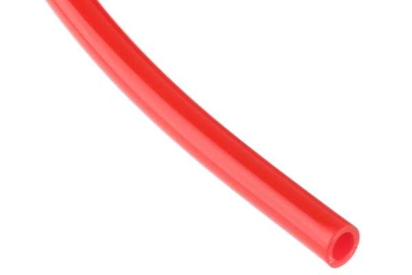 Product image for Red superflex nylon tube,30m L x 6mm OD