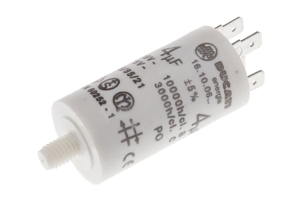 Product image for 41610/15 MOTOR RUN CAP,4UF 450VAC