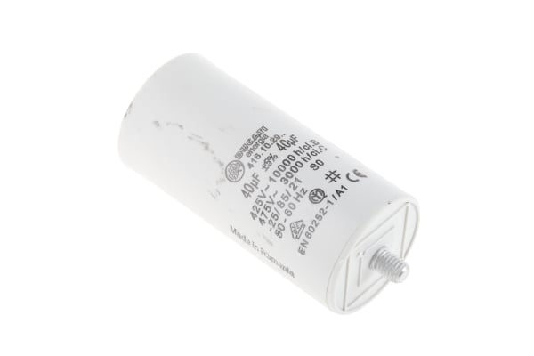 Product image for 41610/15 MOTOR RUN CAP,40UF 450VAC