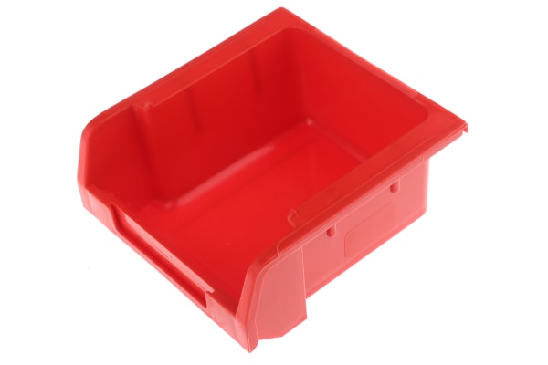 Product image for Red stack & nest bin,103x100x50mm