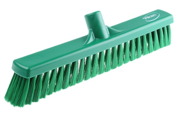 Product image for GREEN MEDIUM FLOOR BROOM,400X50MM