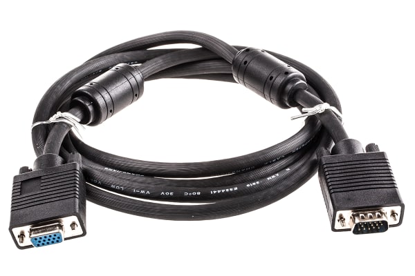 Product image for MONITOR CABLE VGA M-F 2M