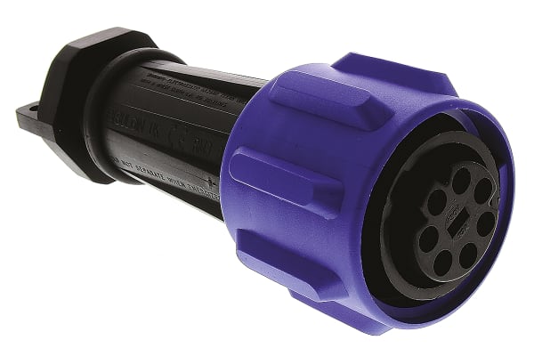 Product image for IP68 7 way cable socket,32A