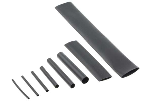 Product image for Black RNF100 heatshrink tubing kit