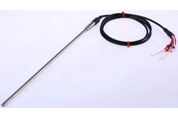 Product image for PT100 industrial thermometer,6x250mm