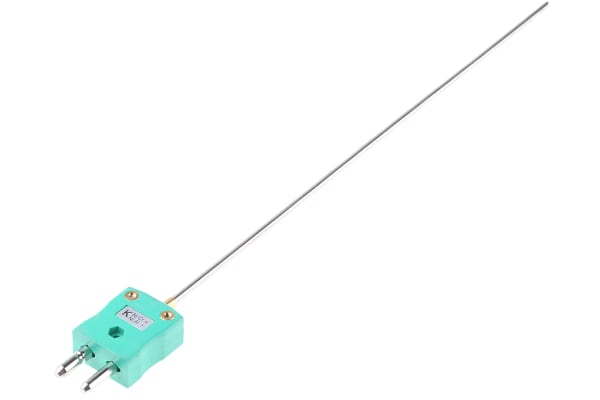 Product image for K insulated thermocouple w/plug,3x250mm