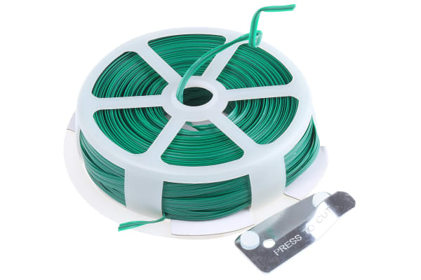 Product image for Plastic coated tie wire,50m