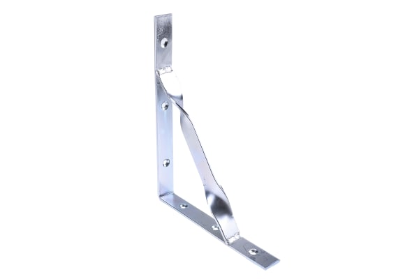 Product image for Zn plate steel heavy duty stayed bracket