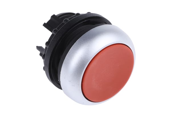 Product image for RED FLUSH PUSHBUTTON SWITCH