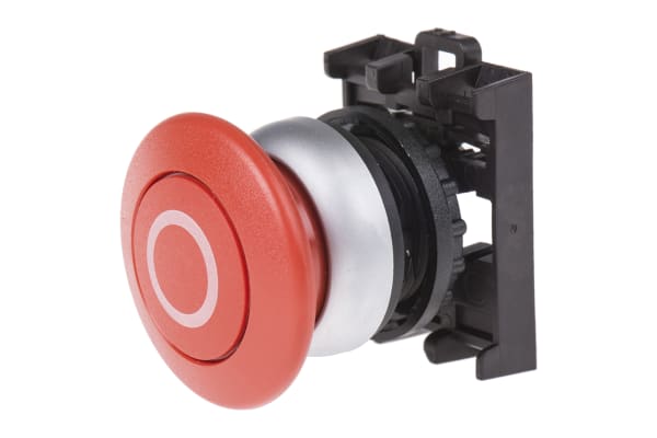 Product image for RED W/SYMBOL RETURN MUSHROOM ACTUATOR