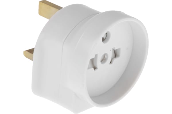 Product image for RS PRO UK to Europe Travel Adapter, Rated At 13A