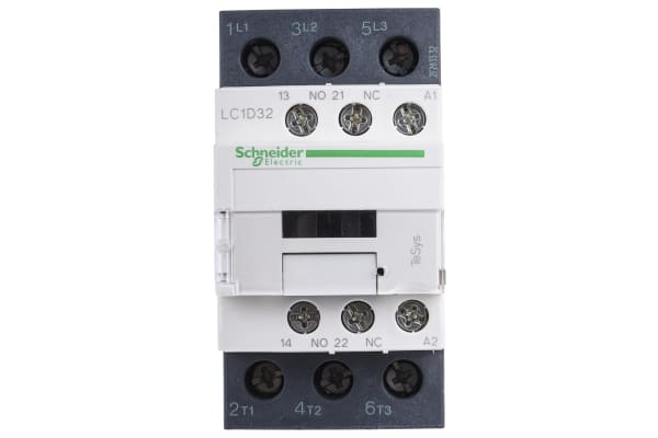 Product image for AC controlled contactor,32A 400V coil