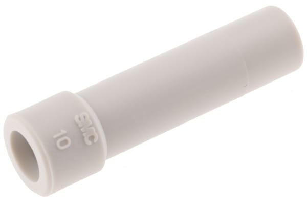 Product image for Wht push-in one touch plug fitting,10mm