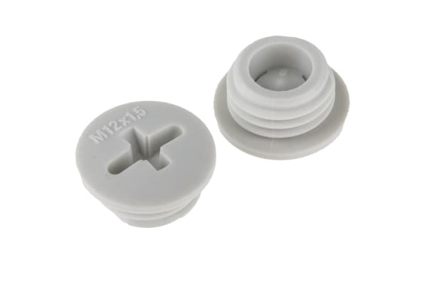 Product image for Blanking plug, nylon, M12, male thread