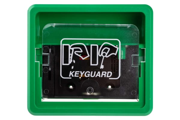 Product image for GREEN KEYGUARD KEYCASE W/INTEGRAL ALARM