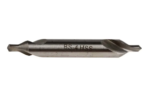Product image for BS4 HSS double ended centre drill,60deg