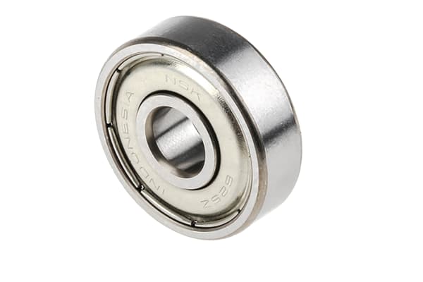 Product image for SINGLE ROW RADIAL BALL BEARING,2Z 5MM ID