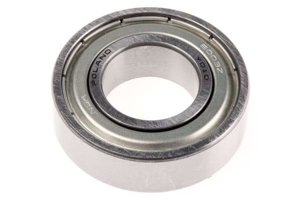 Product image for SINGLE ROW RADIAL BALLBEARING,2Z 17MM ID