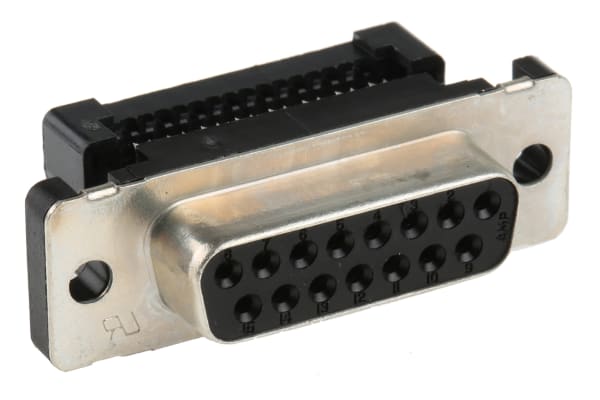 Product image for AMPLIMITE HDF-20 d-sub IDC socket,15 way