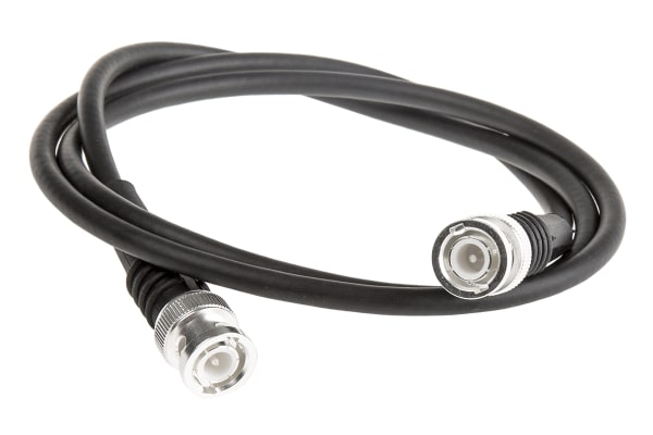 Product image for AgPt BNC straight plg-plg cable,50ohm 1m