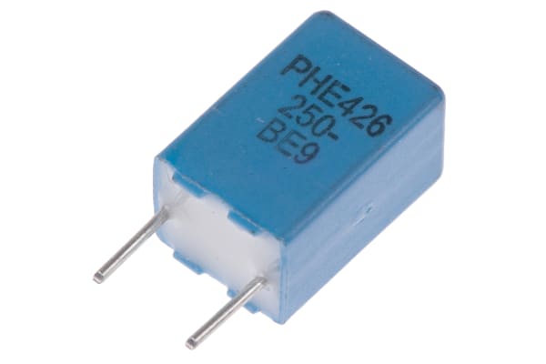 Product image for Radial polyprop cap,100nF 250V 5mm