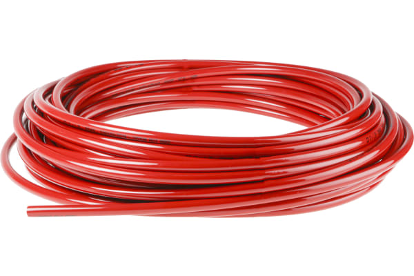 Product image for Red light duty nylon tube,30m L x12mm OD