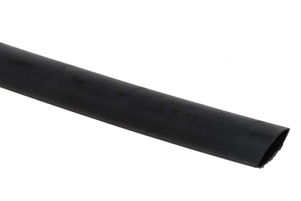 Product image for Black heatshrink sleeve,9.5mm bore 20pcs