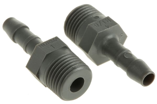 Product image for Straight conn,1/8in BSPT 4mm ID hose