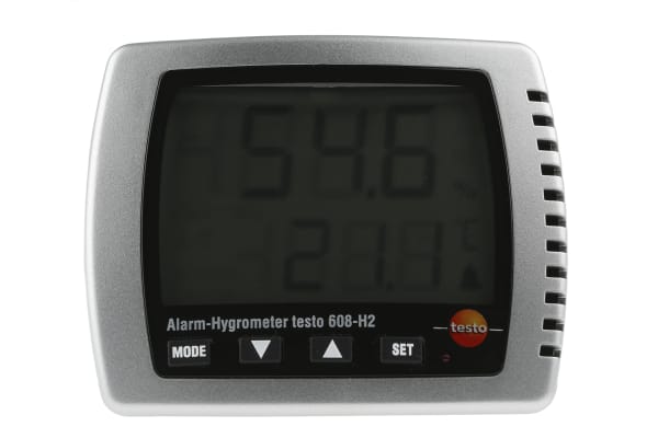 Product image for Testo 608-H2 Digital Hygrometer, Max Temperature +70°C, Max Humidity 98%RH