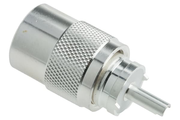 Product image for UHF twist-on plug for RG213 cable,500V