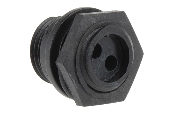 Product image for IP68 2 way chassis plug,8A