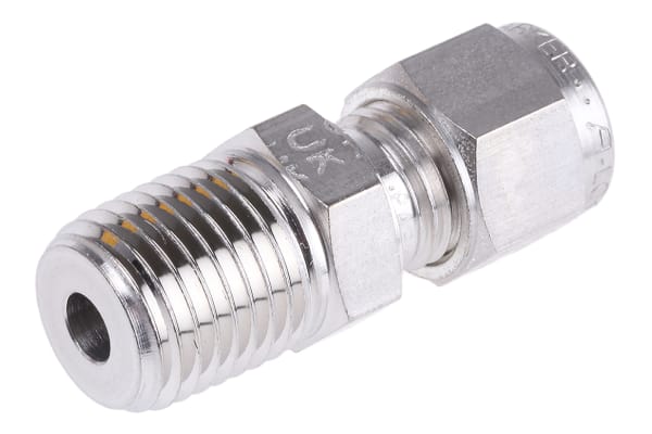 Product image for Straight connector,6mm OD 1/4 NPT