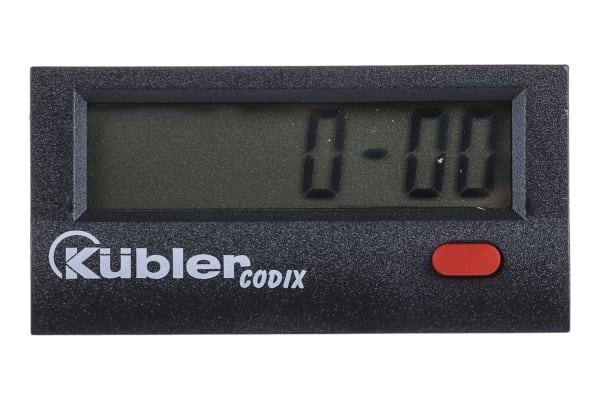 Product image for 8 DIGIT LCD TIMER,10-260VAC/DC