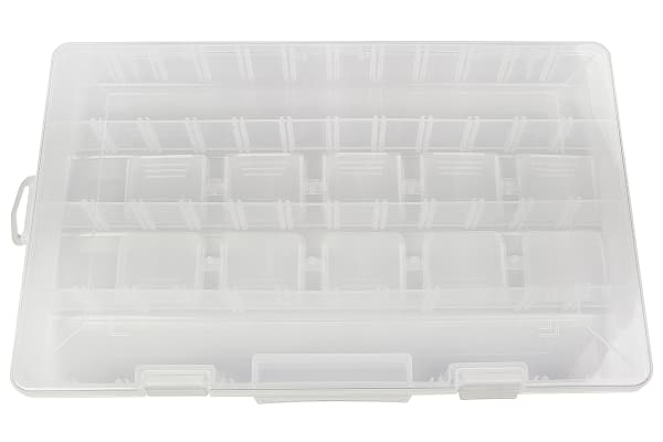 Product image for TRANSPARENT ORGANISER,355X230X50MM