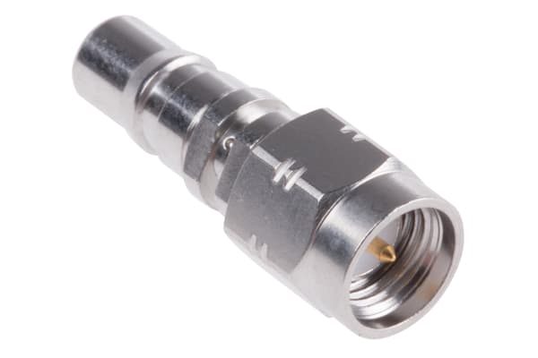 Product image for FEMALE QMA TO MALE SMA ADAPTOR,50OHM