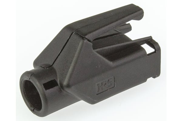 Product image for BLACK PROTECTIVE HOOD FOR RJ45 DATA PLUG